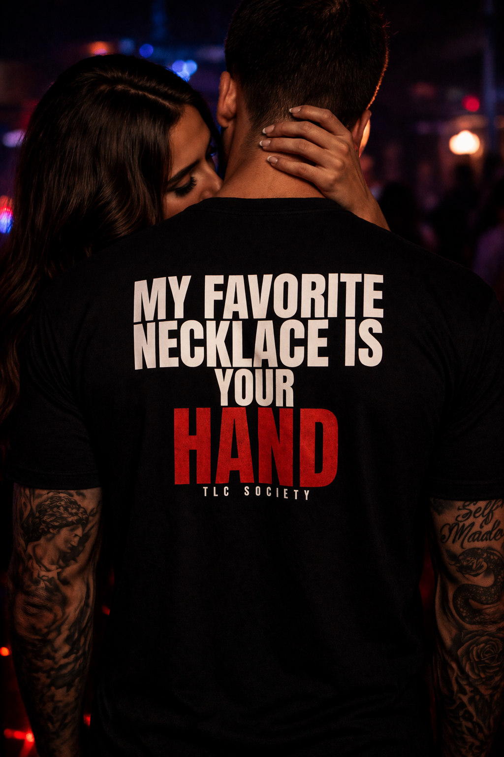 My Favorite Necklace is Your Hand Tee | TLC Society