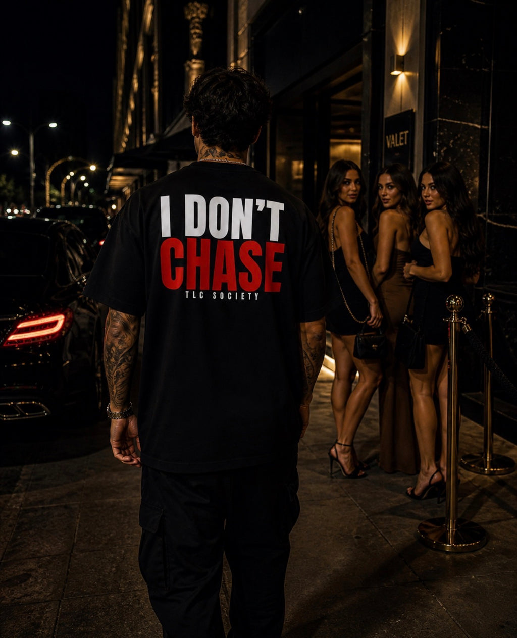 I Don't Chase Tee | TLC Society