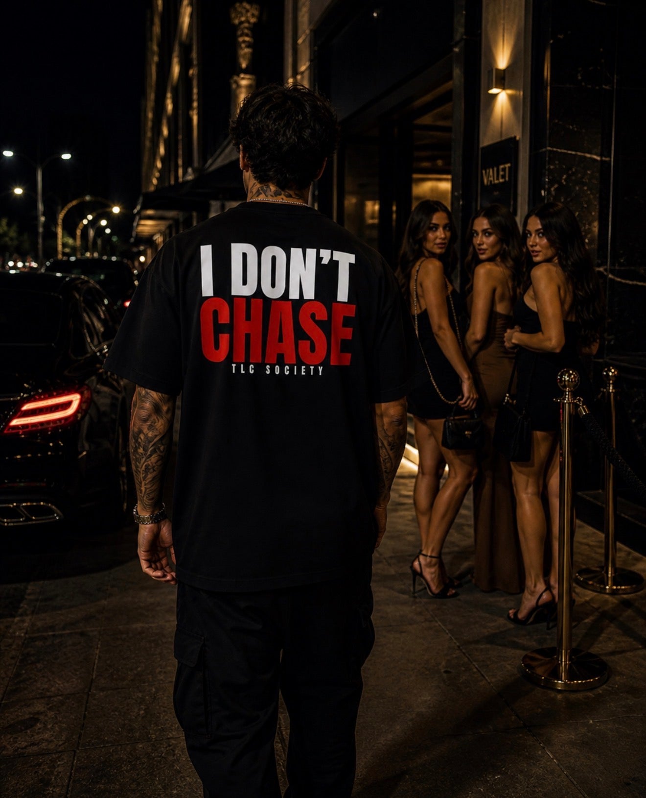 I Don't Chase Tee | TLC Society