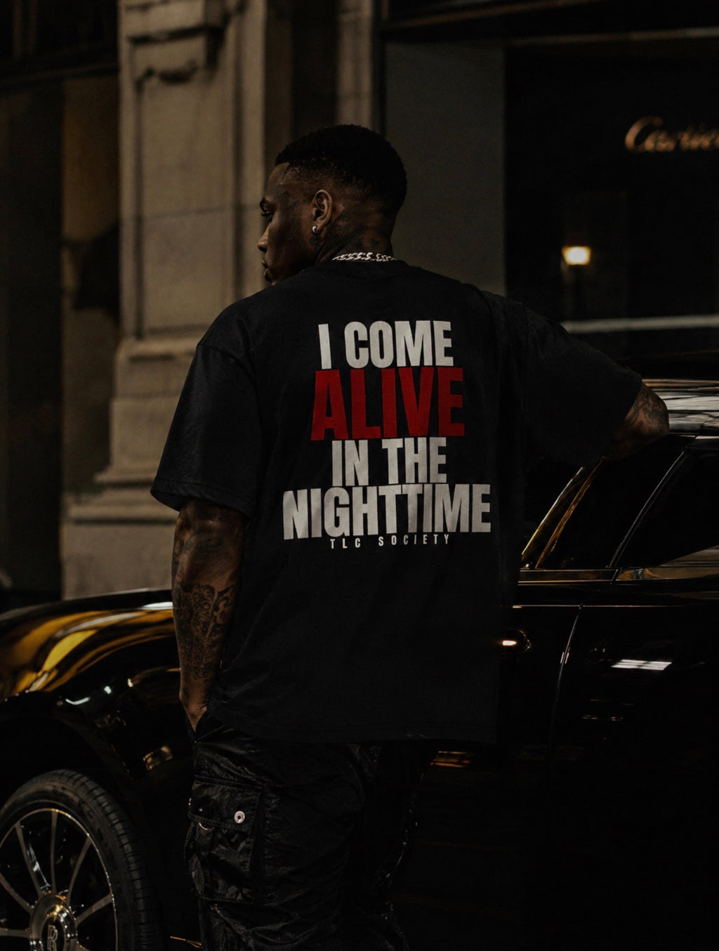 I Come Alive In The Nighttime Tee | TLC Society
