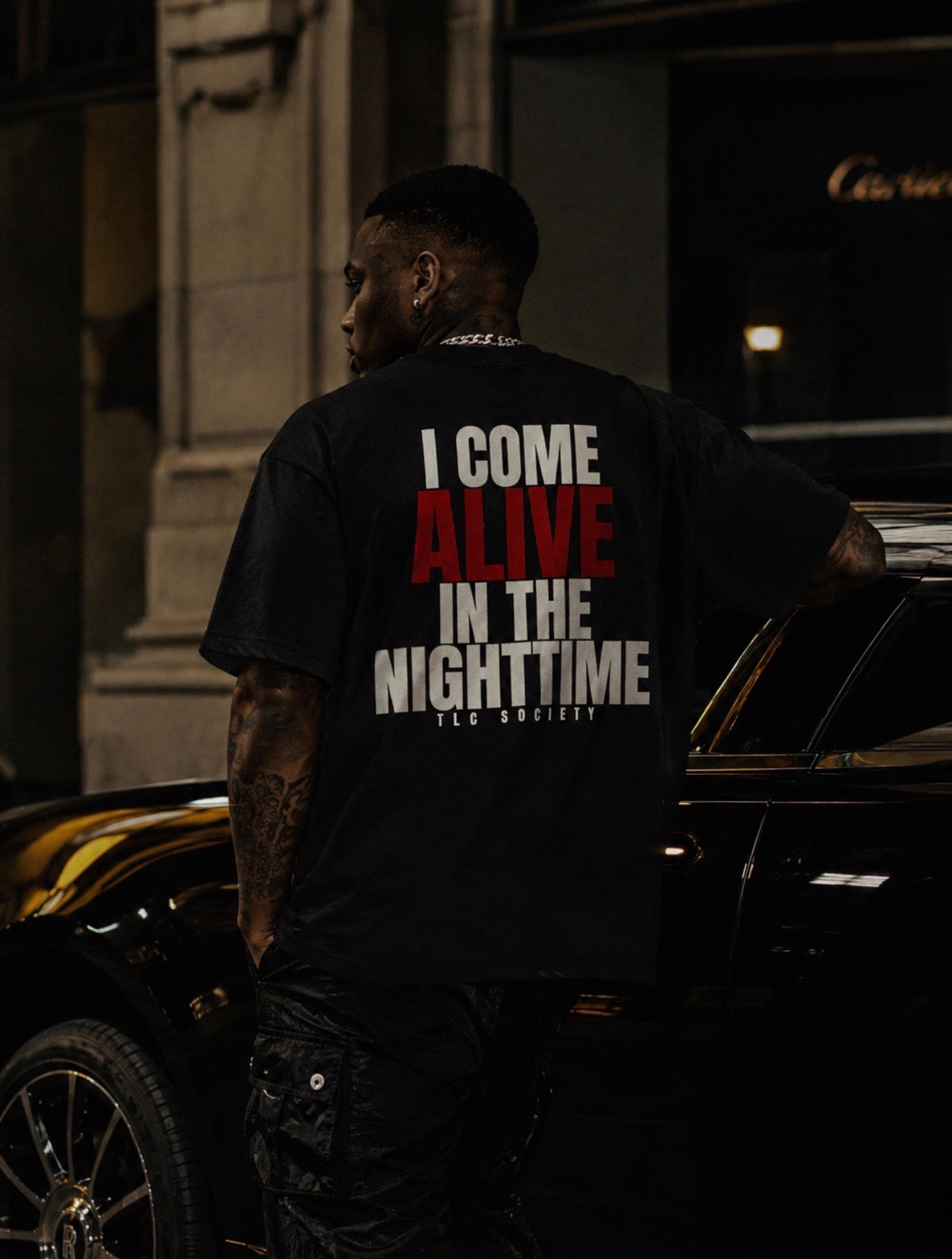 I Come Alive In The Nighttime Tee | TLC Society