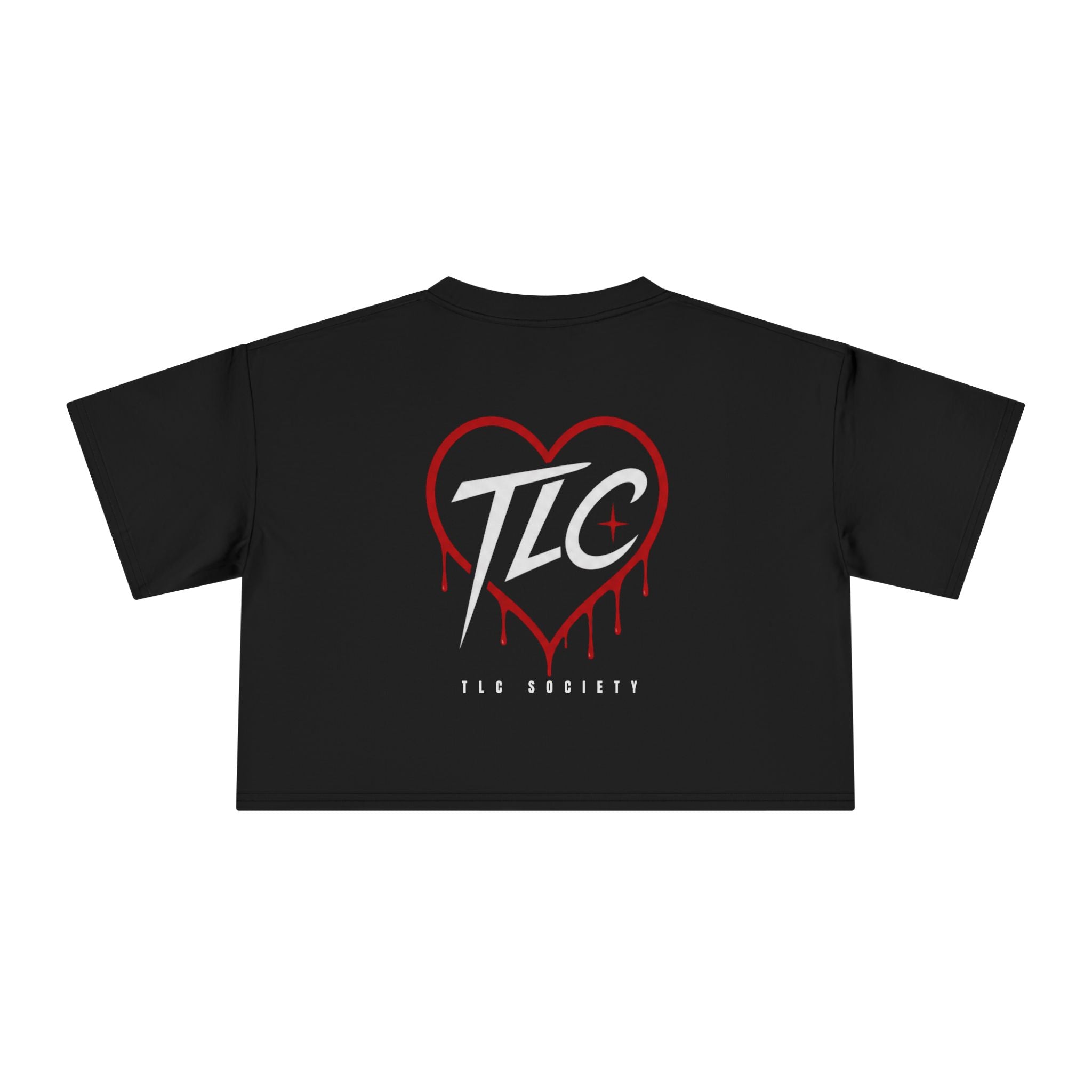 TLC Lip & Bleeding Heart Crop Tee | TLC Society